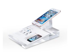 苹果华为小米智能手机专用水晶底座水晶台签定制批发