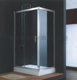 方形淋浴房 整体淋浴房 简易淋浴房 BR-004非标定做 沐浴房 不锈钢平开门淋浴房BR015