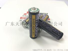 原装三菱R6P（U）5号碳性干电池 英日双语电池 2006/66/EC环保电池