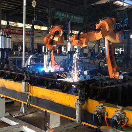 机器人焊接手臂，自动化焊接机器人，川崎焊接机器人厂家