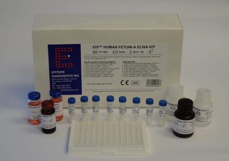 人胎球蛋白A(Fetuin-A)酶免试剂盒