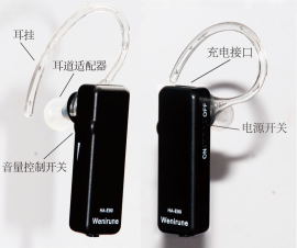 无线USB充电老人语音放大器HA-E90 老年人耳聋耳背式